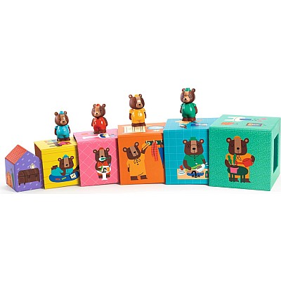 TopaniHouse Nest and Stack + Animals