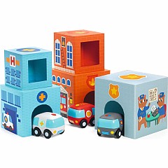 TopaniCar Nest and Stack + Vehicles