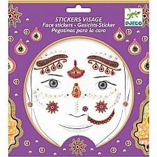 Face Stickers Princess India