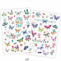Dream Butterflies Temporary Tattoos