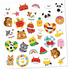 Djeco Emoji Lenticular Changing Stickers