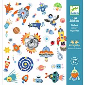 DJECO Interstellar Sticker Sheets