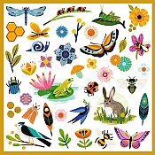 DJECO Garden Sticker Sheets