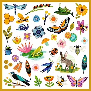 DJECO Garden Sticker Sheets