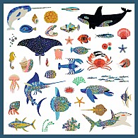 Ocean Sticker Sheets