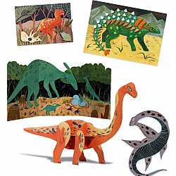 Djeco The World Of Dinosaurs Multi-Activity Craft Kit