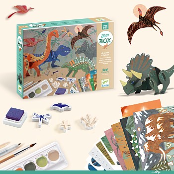 Djeco The World Of Dinosaurs Multi-Activity Craft Kit