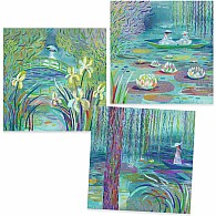 On the Water Inspired by Claude Monet Art Kit