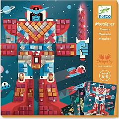 Space Battle Sticker Mosaic Craft Kit