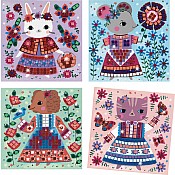 Lovely Pets Sticker Mosaic Craft Kit