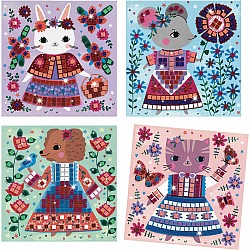 Lovely Pets Sticker Mosaic Craft Kit