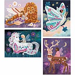 DJECO The Enchanted World Sticker & Jewel Mosaic