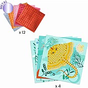 Caribbean Mosaic Collage Craft Kit