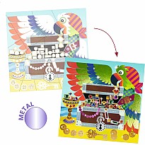 Up and at 'Em! Foil and Jewel Mosaic Craft Kit