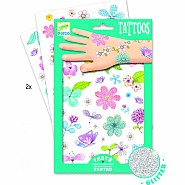 Djeco Tattoos - Fair Flowers Of the Fields 