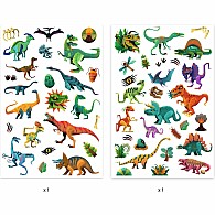 Dino Club Temporary Tattoos