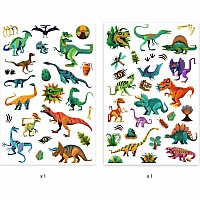 Dino Club Temporary Tattoos