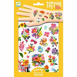 DJECO Aqua Flor Temporary Tattoos