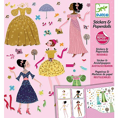 Paper Dolls Dresses Through the Seasons