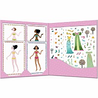 Djeco Stickers & Paperdolls - Dresses Through The Seasons 