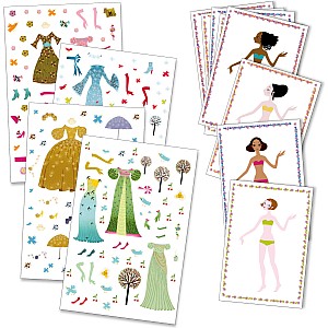 Petit Gifts - Stickers Dresses Through The Seasons 
