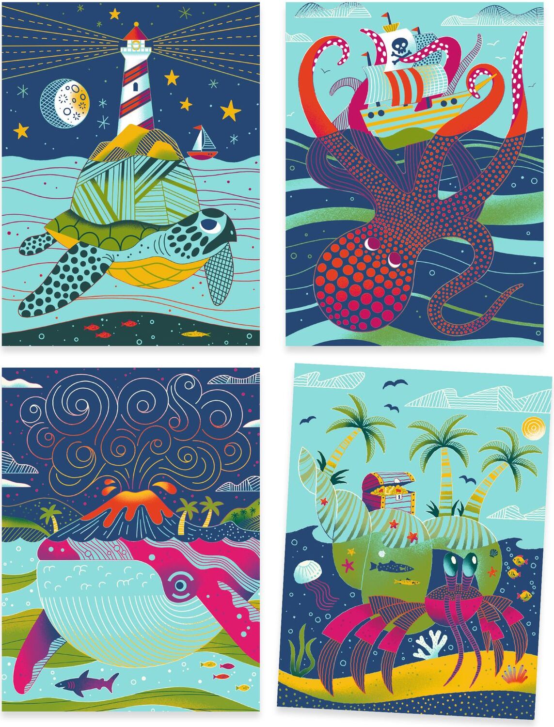 Topsy-Turvy Scratch Cards Activity