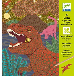 Scratch Cards - When Dinosaurs Reigned