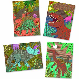 Scratch Cards - When Dinosaurs Reigned
