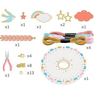 Djeco Celeste Beads Jewelry Craft Kit