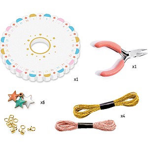 Djeco Celeste Beads Jewelry Craft Kit