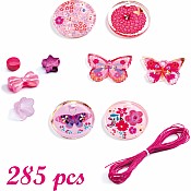 Butterflies Beads and Jewelry Kit