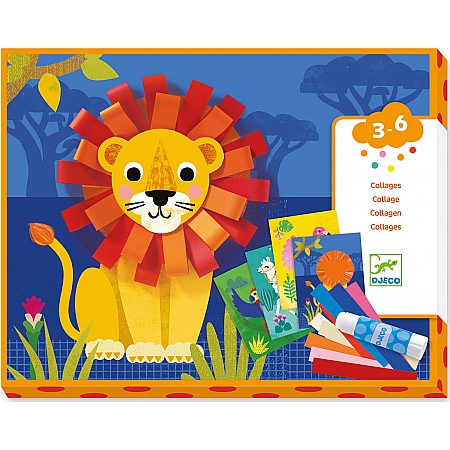 Djeco With Small Loops Collage Craft Kit