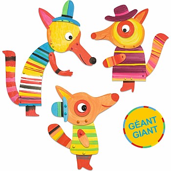 DJECO The Fox Family Watercolor Paints