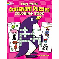 Fun with Crossword Puzzles Coloring Book