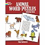 Animal Word Puzzles Coloring Book