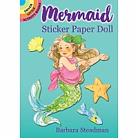 Mermaid Sticker Paper Doll