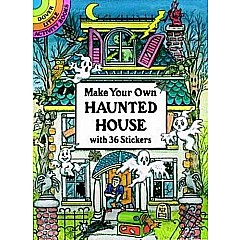 Make Your Own Haunted House with 36 Stickers