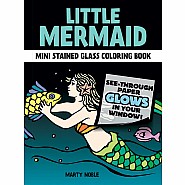 Little Mermaid Stained Glass Coloring Book