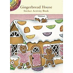 Gingerbread House Sticker Activity Book