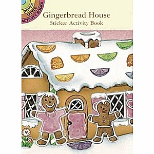Gingerbread House Sticker Activity Book