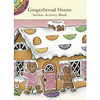 Gingerbread House Sticker Activity Book