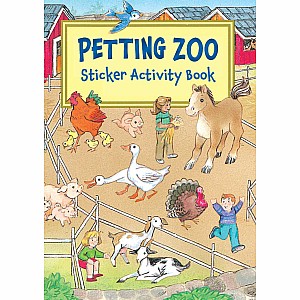 Petting Zoo Sticker Activity Book