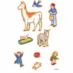 Petting Zoo Sticker Activity Book