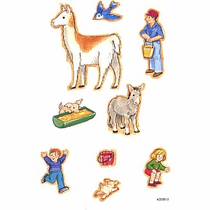 Petting Zoo Sticker Activity Book