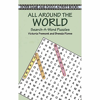 All Around the World Search-a-Word Puzzles