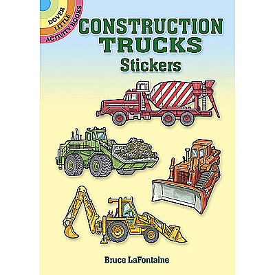 Construction Trucks Stickers