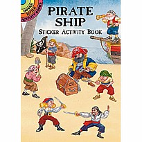 Pirate Ship Sticker Activity Book