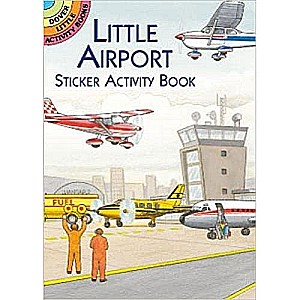 Little Airport Sticker Activity Book