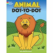 Animal Dot-to-Dot Colouring Book