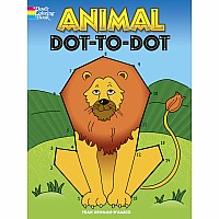 Animal Dot-to-Dot Coloring Book